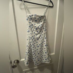 Logilates Floral Spaghetti Strap Dress